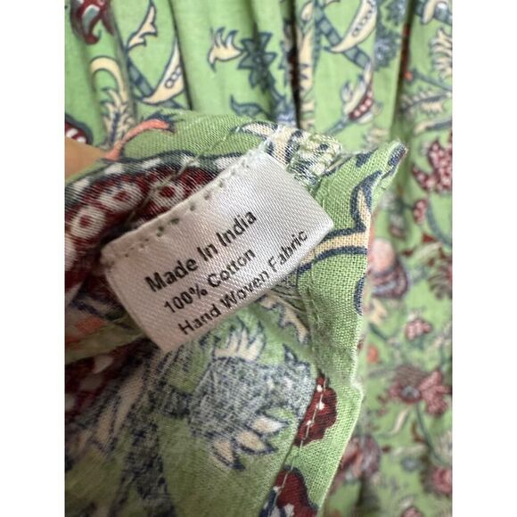 Grace Holiday Olivia Dress in Green Floral Sz. S - Picture 6 of 6